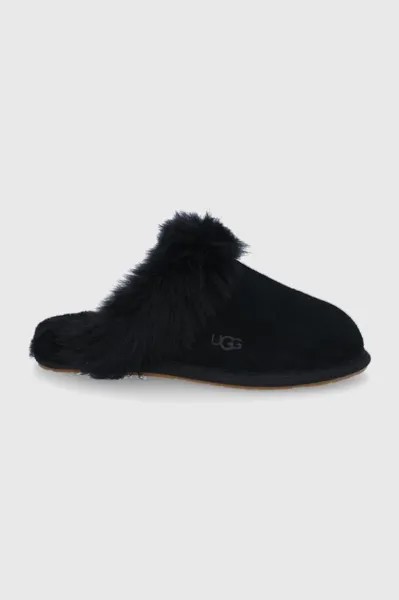 Замшевые тапочки Scuff Scuffette II Ugg, черный