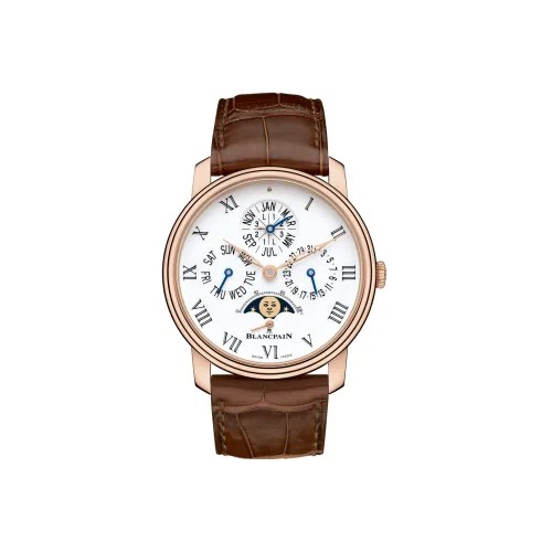 Наручные часы Blancpain Blancpain Villeret N06659O036031N055B, коричневый, белый