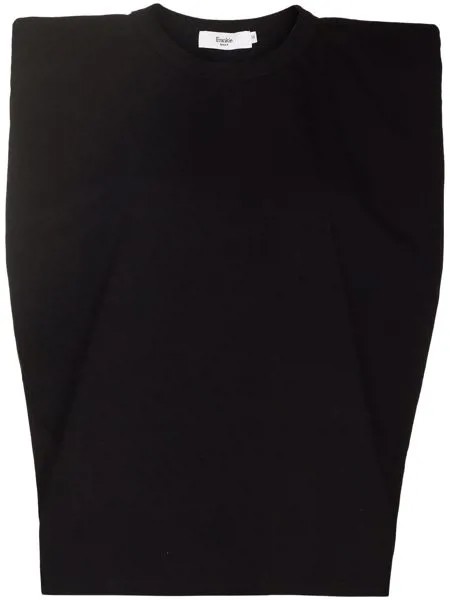 Frankie Shop Eva padded-shoulder top
