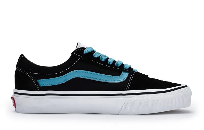 Кроссовки Vans Ward Skateboarding Shoes Women's Low-top Lake Blue, черный