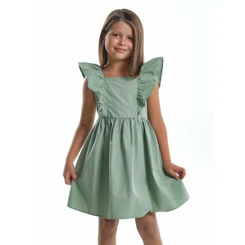Платье Mini Maxi, размер 104, фисташковый