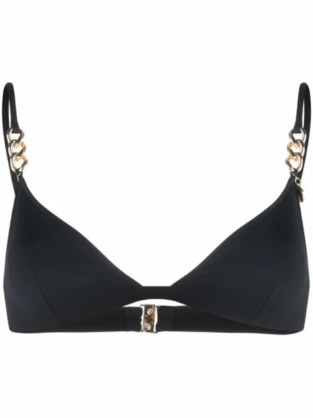 Stella McCartney лиф бикини с треугольными чашками, черный