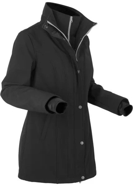 Куртка софтшелл 2-в-1 Bpc Bonprix Collection, черный
