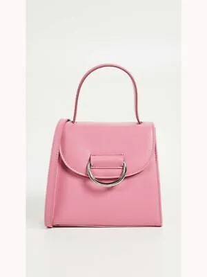 Little Liffner Женская розовая кожаная сумка на плечо с одним ремешком