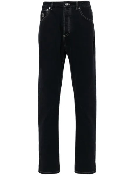 Brunello Cucinelli джинсы узкого кроя, черный