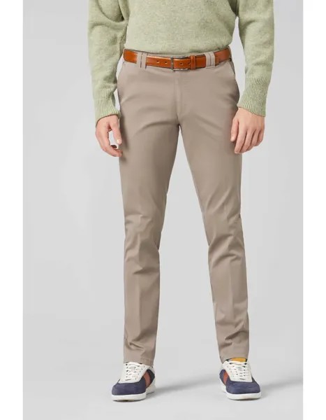 Брюки чинос Meyer Hose Oslo, коричневый