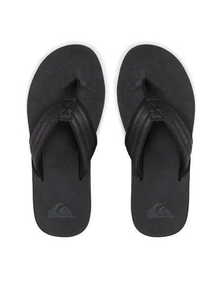 Шлепки Quiksilver, черный