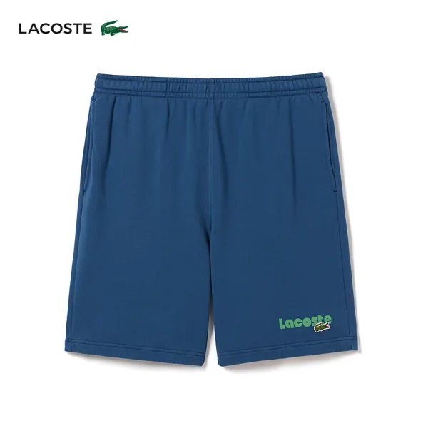 Брюки спортивные Lacoste из хлопка, светло-желтый