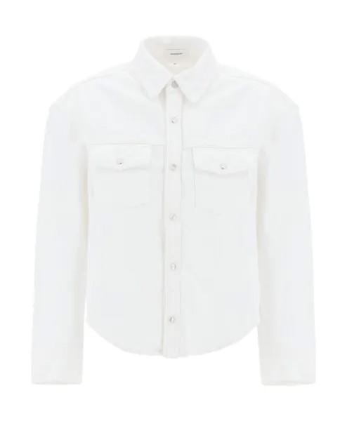 Классическая джинсовая куртка Wardrobe.Nyc, белый