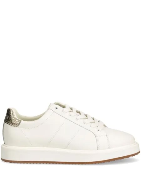 Кожаные кроссовки Lauren Ralph Lauren, белый