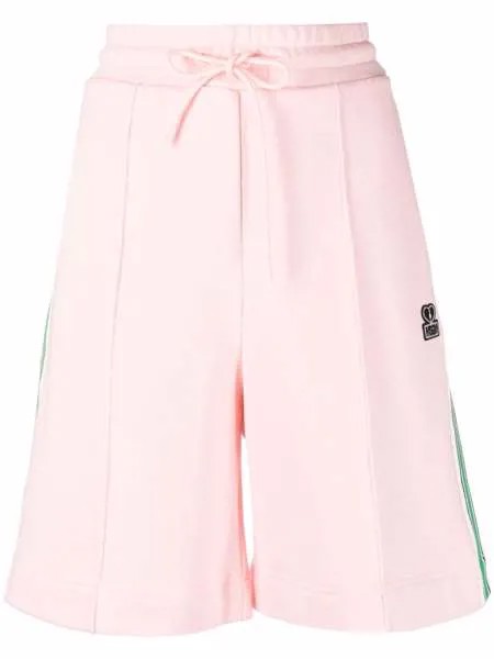 MSGM расклешенные спортивные шорты