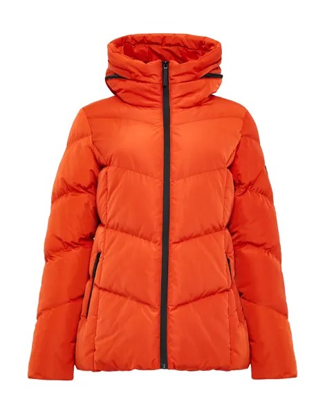 Пуховик Threadbare THB Pencil Padded Coat With Funnel Neck, цвет Rost