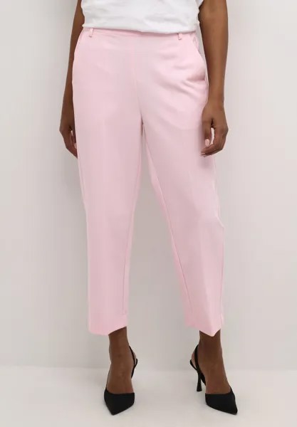 Брюки Sakura Cropped Kaffe, розовый туман