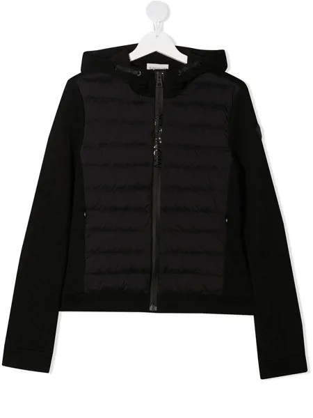 Moncler Enfant пуховик с капюшоном