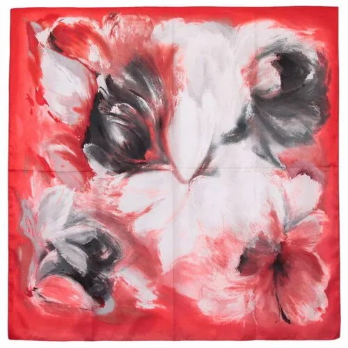 Платок Roby Foulards,90х90 см, черный