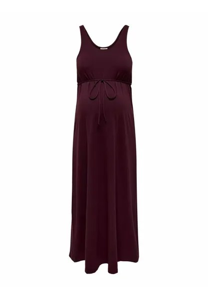 Платье из джерси ONLY MATERNITY, бордовый
