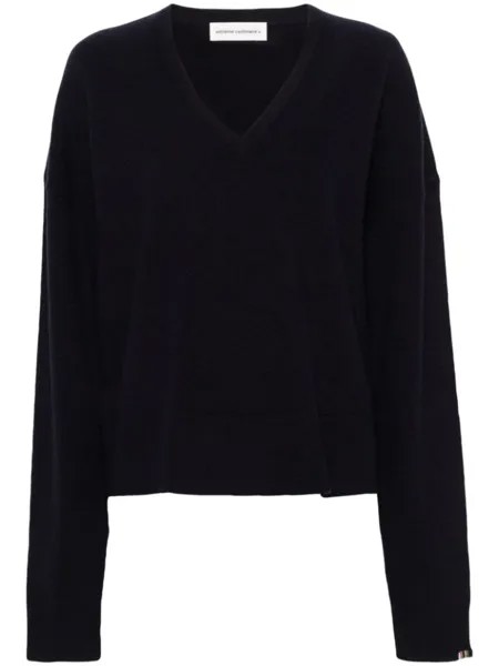 Extreme cashmere джемпер Nº224 Clash из смесового кашемира, синий