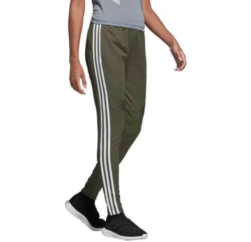 Женские тренировочные брюки Adidas Tiro 19 — необработанный хаки/белый