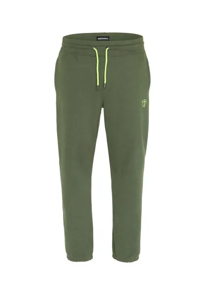 Спортивные брюки с логотипом и карманом CHIEMSEE, цвет Kombu Green