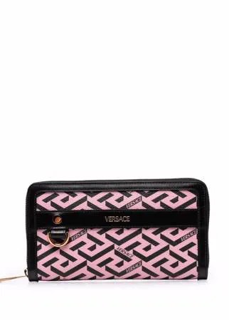 Versace кошелек с принтом Greca