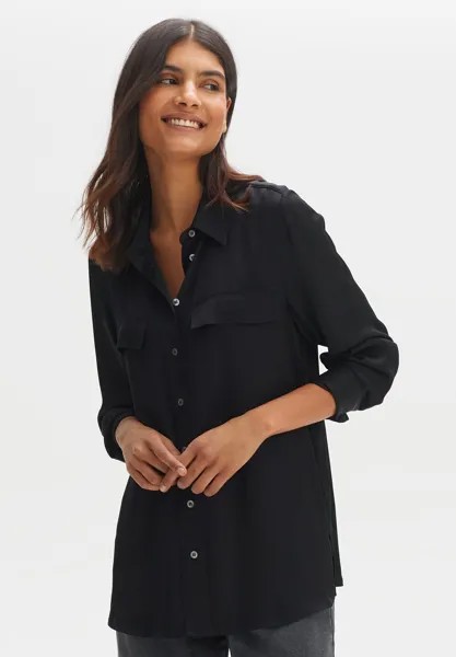 Блузка-рубашка LANGARM FASENA Opus, цвет black