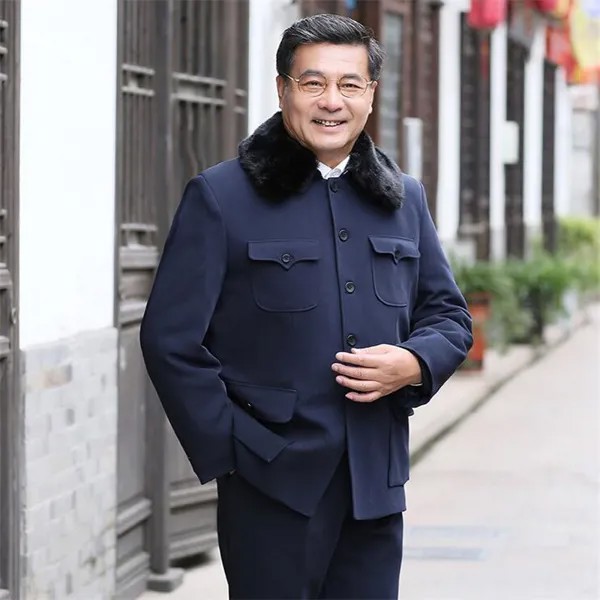 Китайский туника костюм мужские trajes hombre таллас Грандес для среднего возраста; Женские блейзеры весна-осень человек одежда дедушка куртка п...