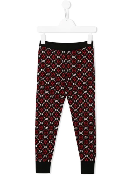 Gucci Kids спортивные брюки с логотипом