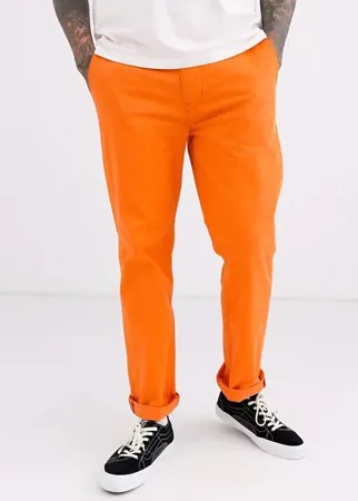 Оранжевые брюки Levi's Skateboarding Work-Оранжевый