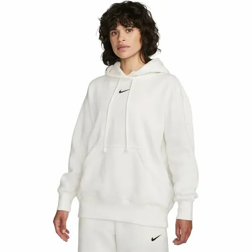 Худи спортивное NIKE NSW PHNX FLC OS PO HOODIE W, размер 2XL, , белый