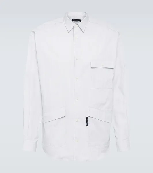 Полосатая хлопковая рубашка Comme Des Garçons Homme, мультиколор