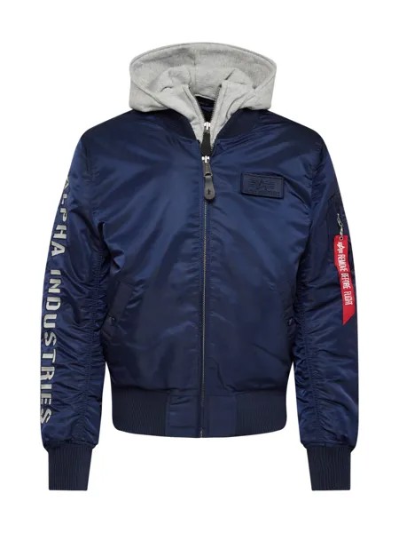 Межсезонная куртка Alpha Industries, темно-синий