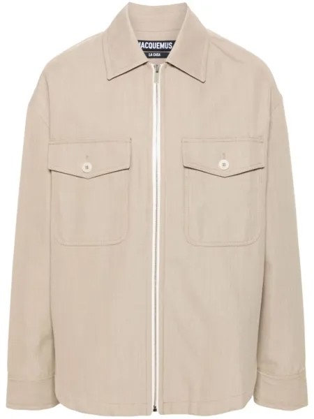 Jacquemus куртка Le blouson Montaigne, нейтральный цвет