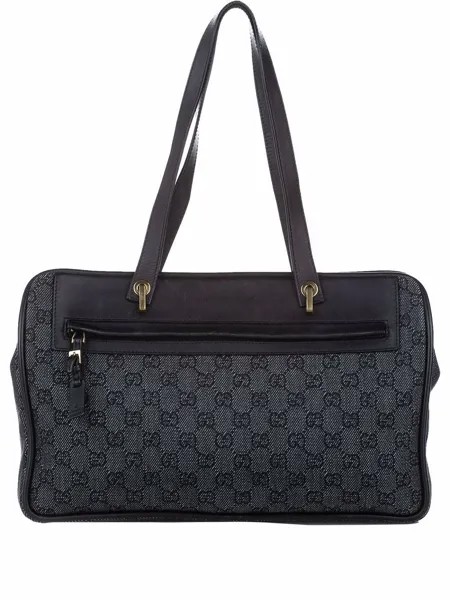 Gucci Pre-Owned сумка на плечо из канваса с узором GG