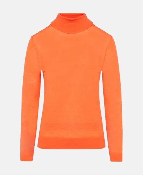 Шерстяной джемпер Calvin Klein, оранжевый