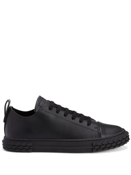 Giuseppe Zanotti кеды Ecoblabber на фактурной подошве, черный