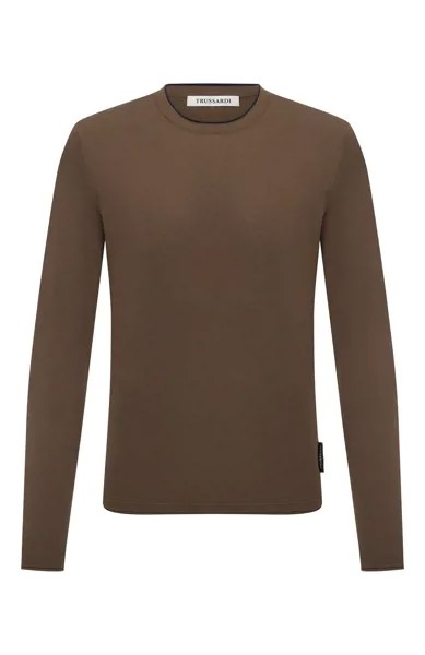 Хлопковый лонгслив Trussardi