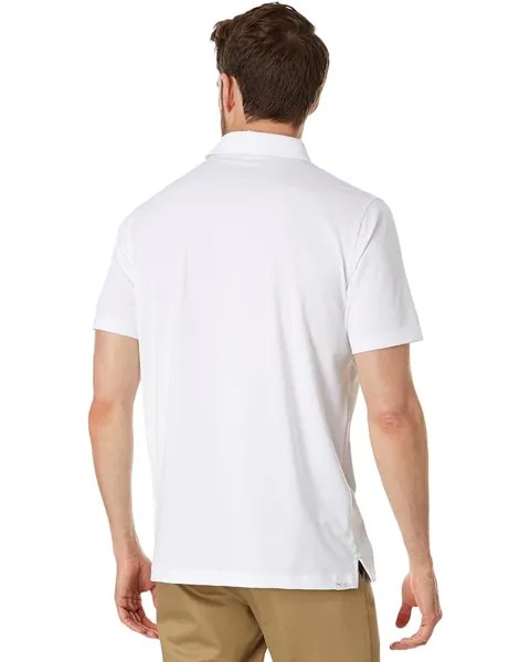 Поло Puma Mattr Grind Polo, цвет Bright White/Ski Patrol