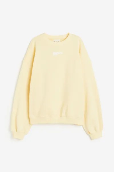 Свитшот женский H&M 1075451013 желтый M (доставка из-за рубежа)