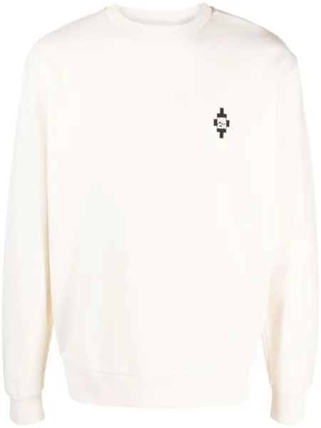 Marcelo Burlon County of Milan толстовка Abracadabra с круглым вырезом, белый