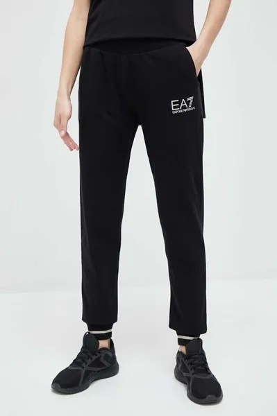 Спортивные брюки EA7 Emporio Armani, черный