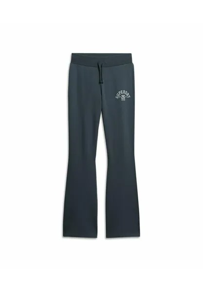 Спортивные штаны Superdry ATHLETIC ESSENTIAL FLARE, чернично-темно-синий