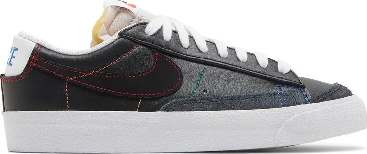 Кроссовки Nike Wmns Blazer Low '77 'Black', черный