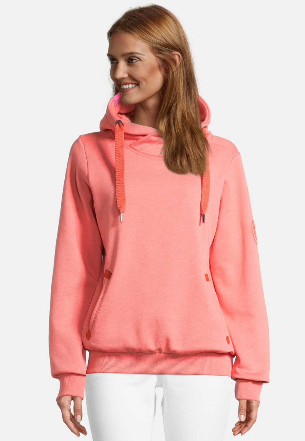 Толстовка Salzhaut Hoodie SÜNN, цвет Coral