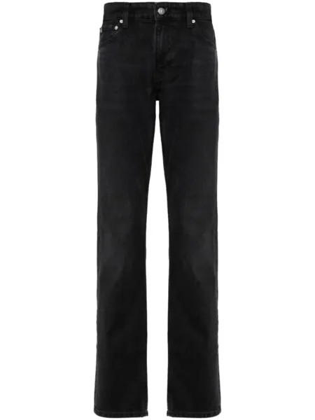 Calvin Klein Jeans узкие джинсы с заниженной талией, черный