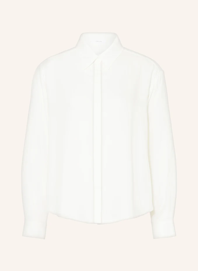 Блузка-рубашка фельпина Opus, экрю