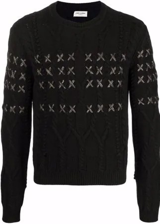 Saint Laurent джемпер с длинными рукавами