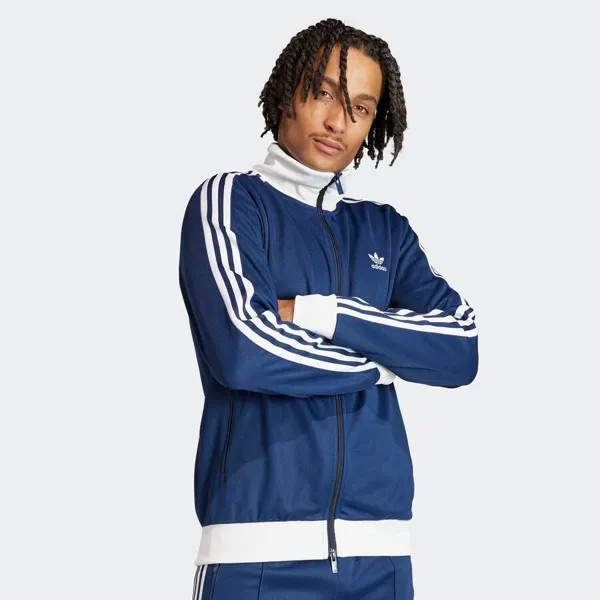 Спортивная куртка adicolor Beckenbauer adidas Originals, цвет night indigo