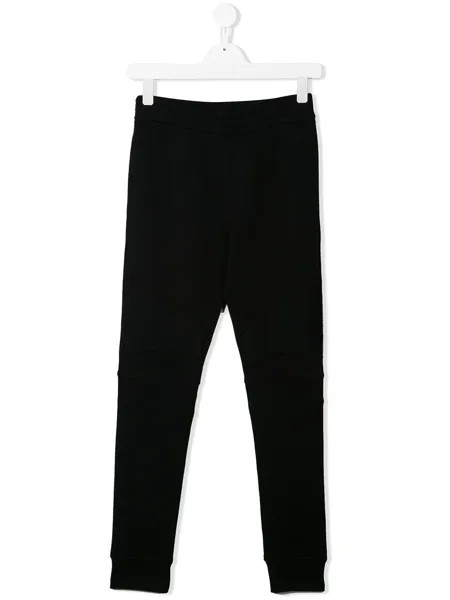 Balmain Kids спортивные брюки средней посадки