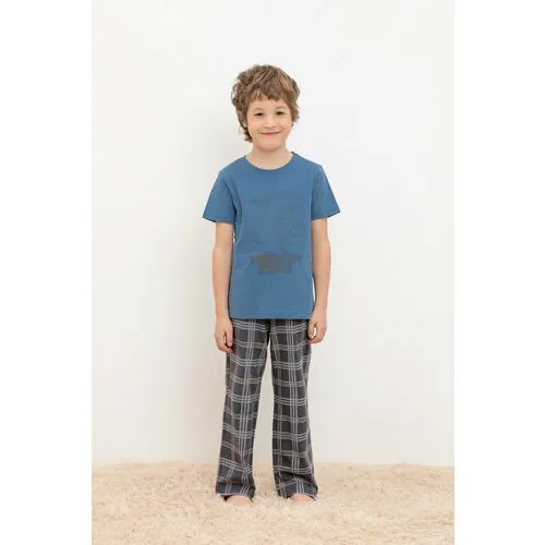 Пижама  crockid, размер 76/146, синий
