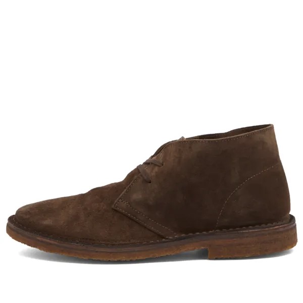 Ботинки Drake'S Clifford Desert Boots, цвет Dark Brown Suede